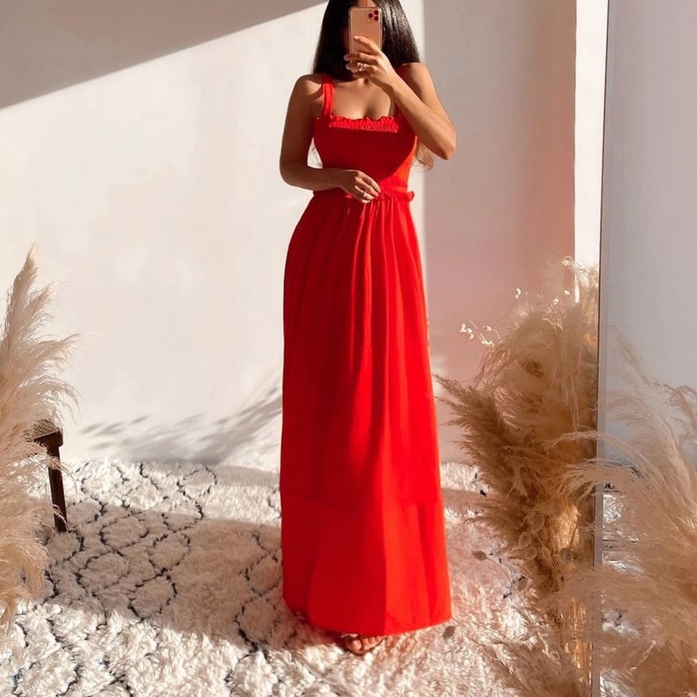ZARA ELASTICIZED DRESS